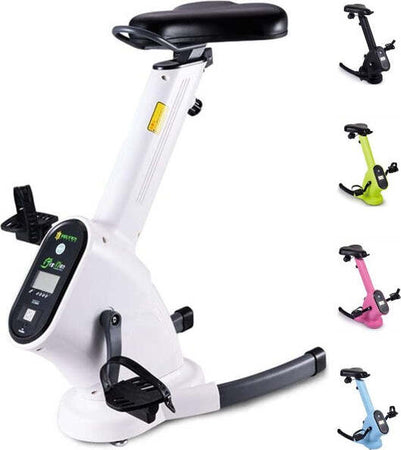 Cyclette-Display-Lcd-Regolabile-Trasmissione-A-Cinghia-Doppio-Volano-Magnetico