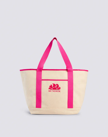 Sundek borsa donna Micol shopping bag stone washed