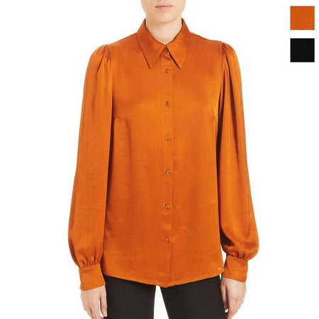 Ragno Camicia Abbigliamento da Donna modello Ampio in Tessuto Raso di Viscosa D581SC S50 - Passarelli Biancheria
