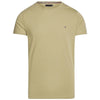 Tommy Hilfiger t-shirt verde logo piccolo MW0MW10800 T-shirt Tommy Hilfiger
