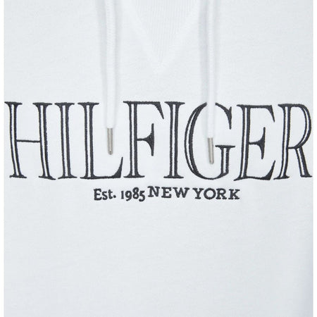 Tommy Hilfiger felpa cappuccio bianca WW0WW41042 Felpe Tommy Hilfiger