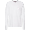 Tommy Hilfiger t-shirt bianca manica lunga MW0MW10804 T-shirt Tommy Hilfiger