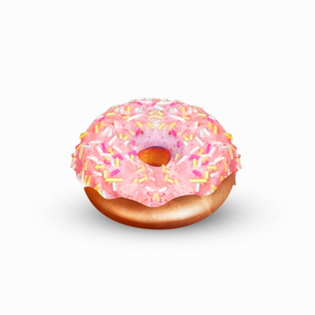 Donuts Papa Fragola Senza Glutine Non Fritti – 6 pz