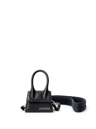 Jacquemus Borsa Mini Le Chiquito in Pelle Nera da donna
