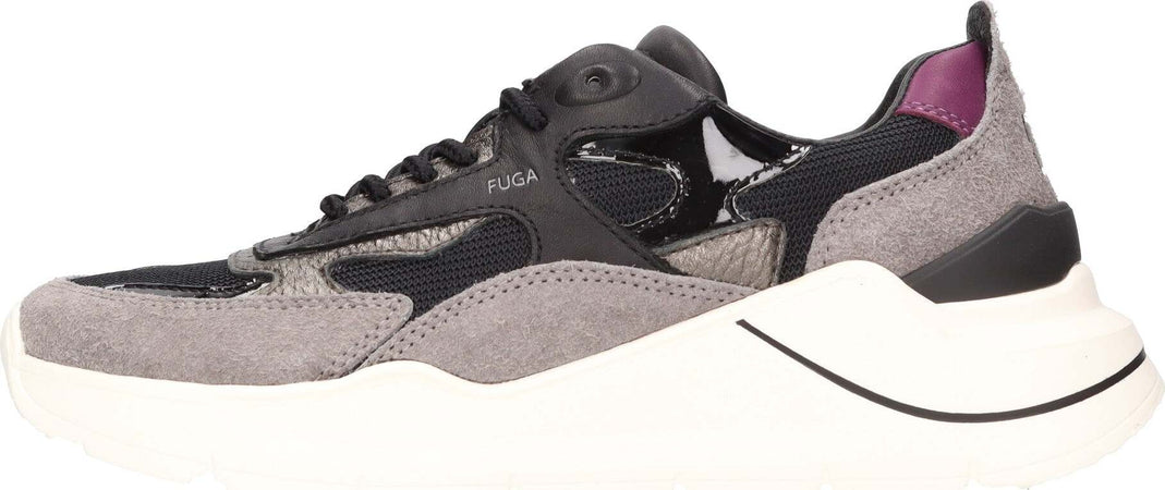 D.A.T.E.-Sneakers-Nero-da-donna