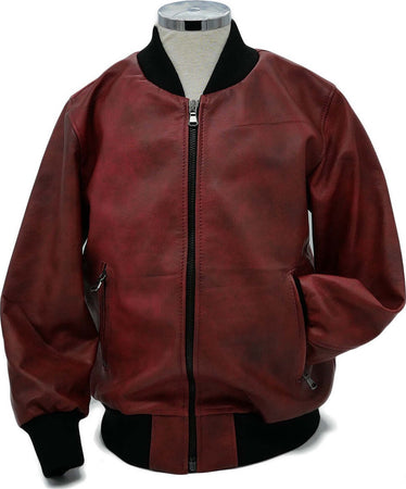 Davide---Bomber-Bambino-Bordeaux-in-vera-pelle
