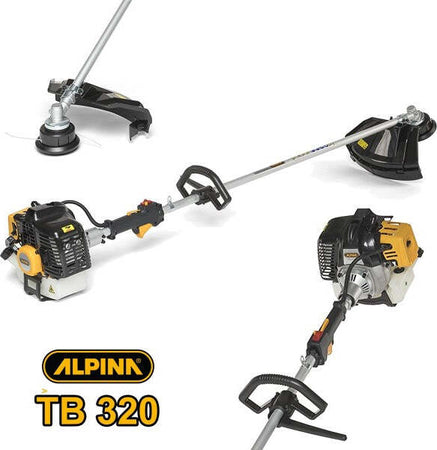 Decespugliatore Tagliabordi Alpina Tb320 Motore A Scoppio 2 Tempi 32 Cc Tb 320 Fai da te/Attrezzi elettrici da giardinaggio/Utensili elettrici da giardino/Motofalce e decespugliatori Trade Shop italia - Napoli, Commerciovirtuoso.it