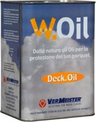DECK OIL - olio impregnante per decking da esterno LITRI 3 Vermeister Casa e cucina/Detergenti e prodotti per la pulizia/Detergenti per la casa/Detergenti per pavimento Eternal Parquet - Ariano Irpino, Commerciovirtuoso.it