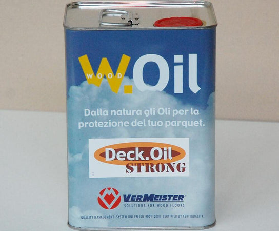 DECK.OIL STRONG Olio protettivo ad alte prestazioni per Parquet esterni Vermeister Casa e cucina/Detergenti e prodotti per la pulizia/Detergenti per la casa/Detergenti per pavimento Eternal Parquet - Ariano Irpino, Commerciovirtuoso.it