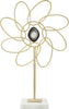 Decorazione Glam Daisy Cm 24X10X37,5 Casa e cucina/Decorazioni per interni/Arte/Sculture/Statue Led Mall Home - Napoli, Commerciovirtuoso.it