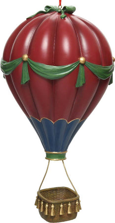 Decorazione per albero di Natale in poliresina Mongolfiera da 25 cm Casa e cucina/Decorazioni per interni/Addobbi e decorazioni per ricorrenze/Decorazioni natalizie/Addobbi e decorazioni/Palle e palline MagiediNatale.it - Altamura, Commerciovirtuoso.it