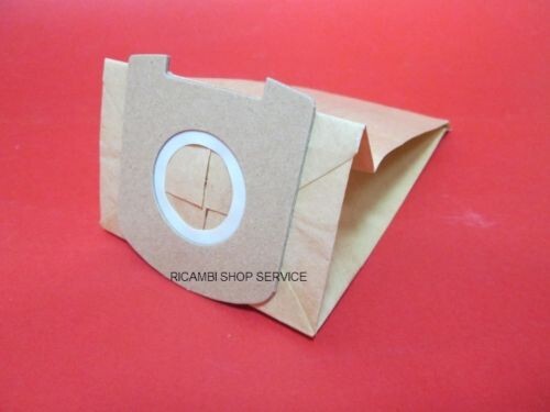 DELONGHI 5 SACCHETTI SCOPA ELETTRICA COLOMBINA XLN 900E 1000 - NS 323 Casa e cucina/Aspirapolvere e pulizia di pavimenti e finestre/Accessori per aspirapolvere/Sacchetti per aspirapolvere/Sacchetti per aspirapolvere verticale Rossi Ricambi - Venetico Marina, Commerciovirtuoso.it