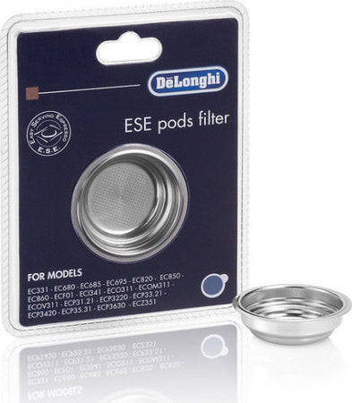 DELONGHI FILTRO PORTA CIALDE ESE MACCHINE CAFFE' -ORIGINALE- 5513281011 Casa e cucina/Elettrodomestici per la cucina/Macchine da caffè/Parti di ricambio per macchine da caffè/Filtri per l'acqua per macchine da caffè Rossi Ricambi - Venetico Marina, Commerciovirtuoso.it