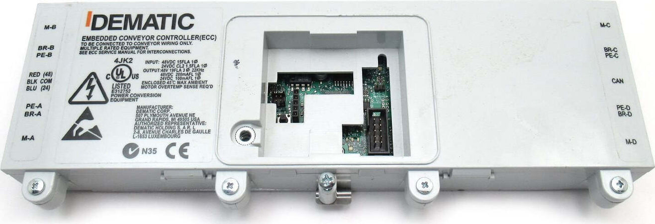 Dematic K041910AAA ECC Controller Trasportatore a Rulli motorizzato 48/24 VDC