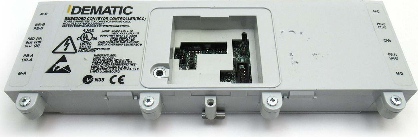 Dematic K041923BAA ECC Controller Trasportatore a Rulli motorizzato 48/24 VDC