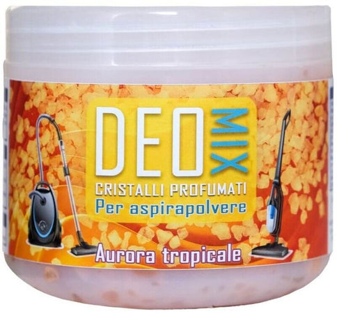 Deo Mix Cristalli profumati per aspirapolvere Aurora Tropicale 500gr