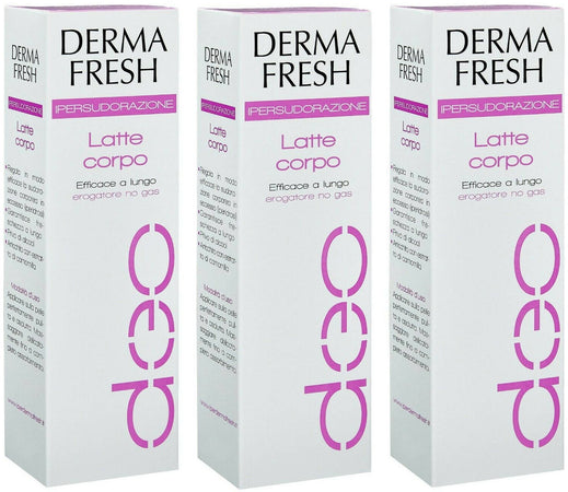 Dermafresh ipersud latte corpo(tre confezioni)
