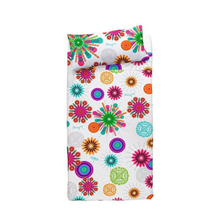Desigual Parure Lenzuola per Letto Singolo 1 Piazza Moon S60 - Passarelli Biancheria