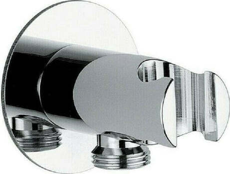 Deviatore-Da-Muro-Presa-Acqua-Attacco-½-Supporto-Per-Doccia-Ottone-Cromato-Lucido