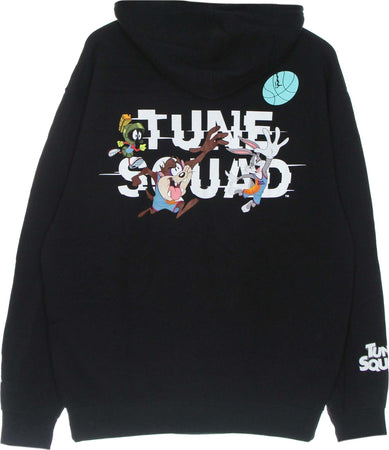 DIAMOND-SUPPLY-Felpa-Cappuccio-Uomo-Daffy-Duck-Hoodie-X-Space-Jam-2-Black-da-uomo
