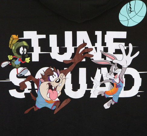 DIAMOND-SUPPLY-Felpa-Cappuccio-Uomo-Daffy-Duck-Hoodie-X-Space-Jam-2-Black-da-uomo