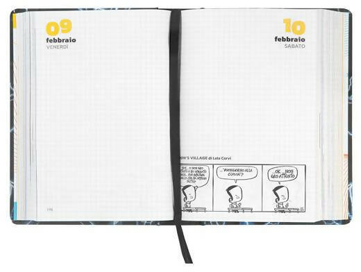 Diario 16 Mesi 2023-2024 Medium Comix Limited Edition per La Scuola Franco Cosimo Panini