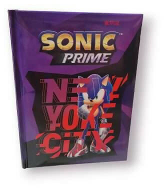 Diario Scuola 10 Mesi Non Datato Sonic Prime per Ragazzi Seven