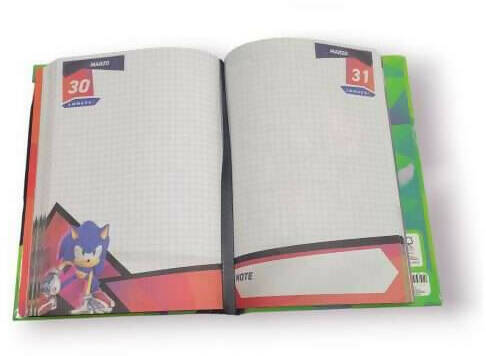 Diario Scuola 10 Mesi Non Datato Sonic Prime per Ragazzi Seven