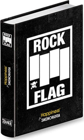 Diario-Smemoranda-Happiness-Pocket-10-Mesi-Nero-Rock-Flag-Scuola-Media