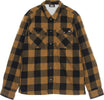 DICKIES-Camicia-Imbottita-Uomo-Sherpa-Lined-Sacramento-Brown-Duck-da-uomo