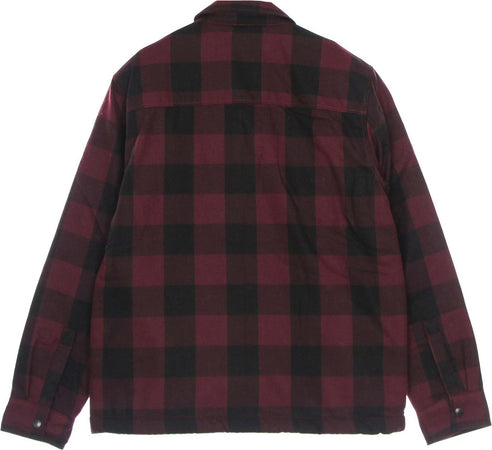 DICKIES-Camicia-Imbottita-Uomo-Sherpa-Lined-Sacramento-Maroon-da-uomo