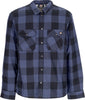 DICKIES-Camicia-Imbottita-Uomo-Sherpa-Lined-Sacramento-Navy-Blue-da-uomo