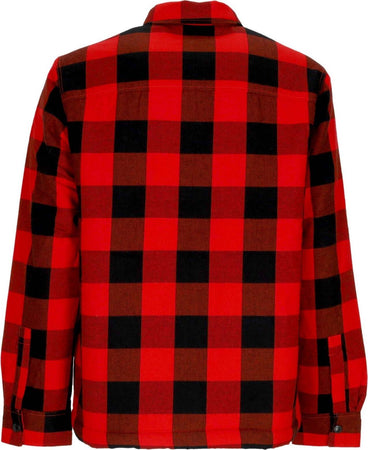 DICKIES-Camicia-Imbottita-Uomo-Sherpa-Lined-Sacramento-Red-da-uomo