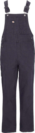 DICKIES-Salopette-Donna-Duck-Canvas-Bib-Stone-Wash-Black-da-donna