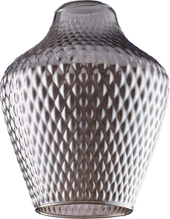 Diffusore-In-Vetro-Soffiato-Grigio-Specchiato-Decoro-In-Rilievo