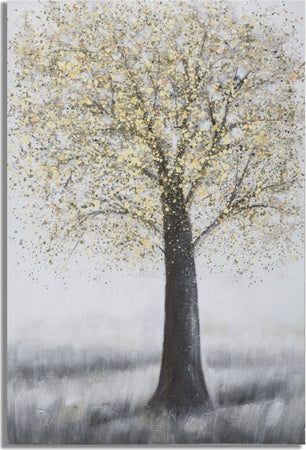 Dipinto Su Tela Tree Simple -A- Cm n80X3,8X120 Casa e cucina/Decorazioni per interni/Arte/Dipinti Led Mall Home - Napoli, Commerciovirtuoso.it