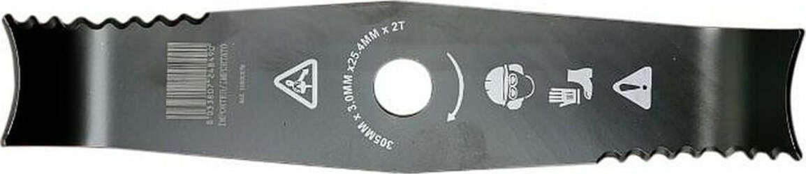 Disco per decespugliatore a 2 denti mulching per arbusti