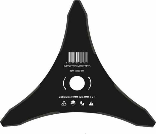 Disco di ricambio Ama per decespugliatore a 3 denti con Ø esterno di 255mm