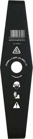 Disco decespugliatore per arbusti a 2 denti 200mm