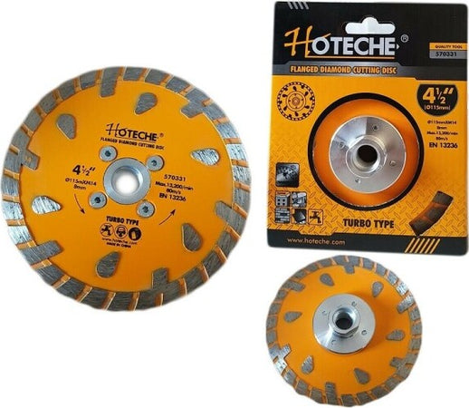 Disco-Diamantato-Segmentato-Cemento-ø11,5cm-ø115xm14-8mm-Smerigliatrice-570331