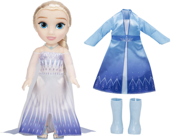 Disney Frozen Bambola Da 38 Cm Di Elsa Con Accessori