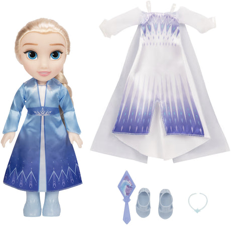 Disney Frozen Bambola Da 38 Cm Di Elsa Con Accessori