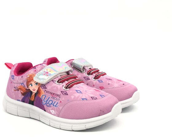 DISNEY FROZEN Sneaker bimba rosa con Elsa e Anna
