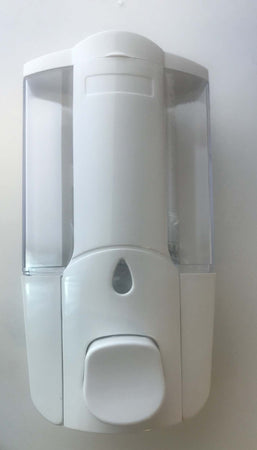 Dispenser erogatore per sapone o gel 480 ml a pulsante pressione abs