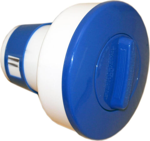 Dispenser galleggiante per pastiglie da 200 g di Cloro a flusso regolabile per Piscina Giardino e giardinaggio/Piscine vasche idromassaggio e accessori/Prodotti chimici e tester Ph/Dosatori La Zappa - Altamura, Commerciovirtuoso.it