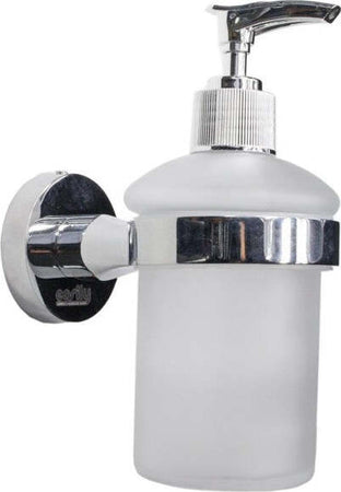 Dispenser-Per-Sapone-Liquido-A-Muro-Parete-In-Acciaio-E-Vetro-Fissaggio-Con-Viti