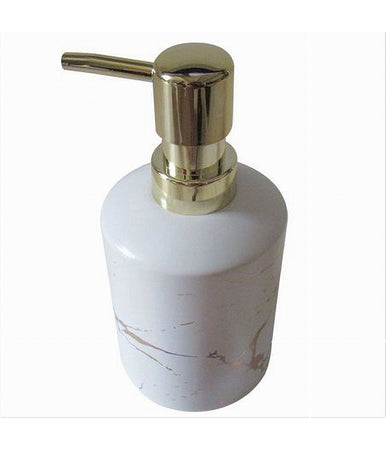 Dispenser Per Sapone Liquido Accessori Arredo Bagno Dosatore Effetto Marmo 59885