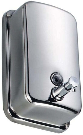 Dispenser per sapone o gel igienizzante da muro, in acciaio inox 1000ml