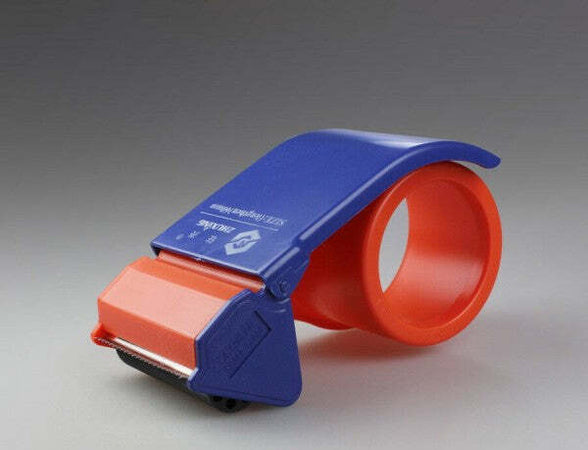 Dispenser-Porta-Nastro-Adesivo-Imballaggi-Utile-Pratico-+-Rotolo-Tendi-Nastro
