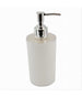 Dispenser Sapone Liquido Lavandino Bianco Lavorato Accessorio Arredo Bagno 10434